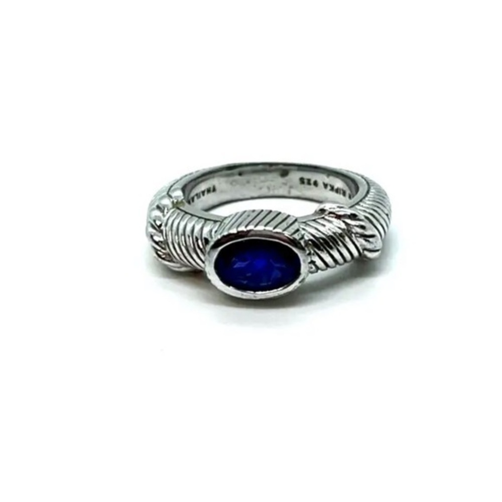 - Judith Ripka sterling silver ring - Picture 2 of 7